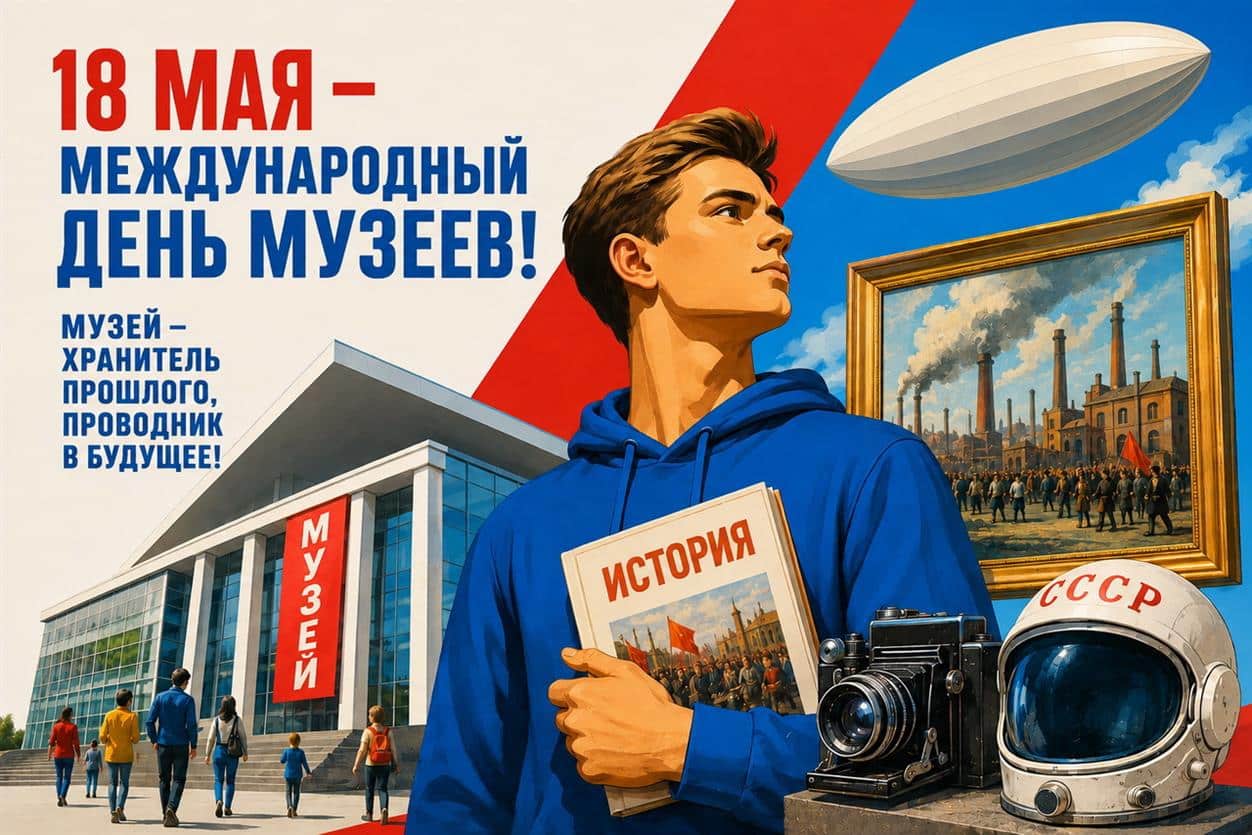 Читать далее о этой статье Поздравляем сотрудников музеев с профессиональным праздником!